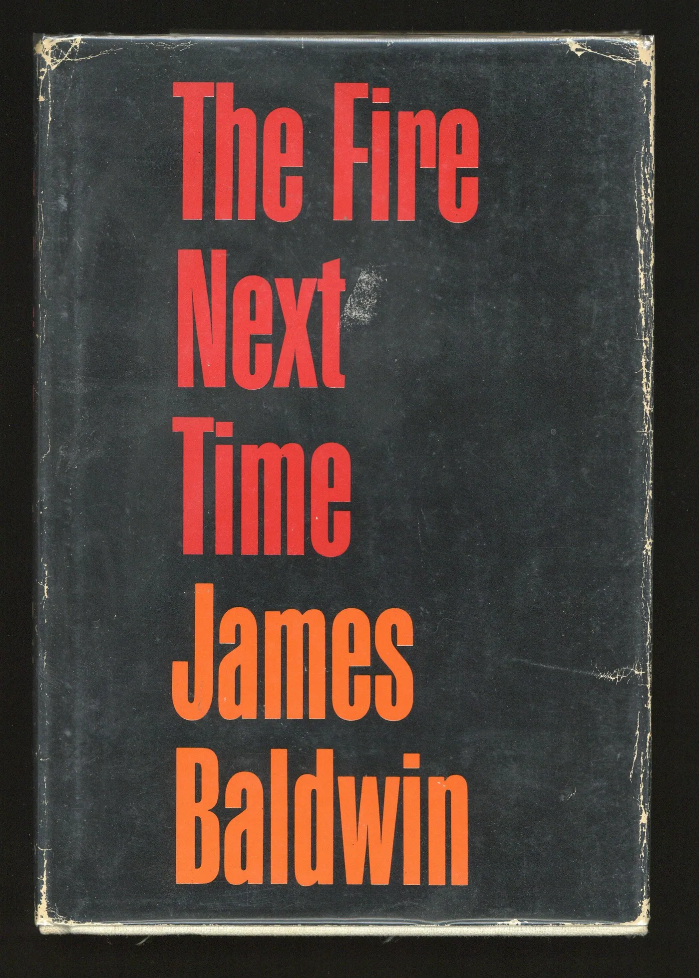 Cover of The Fire Next Time by James Baldwin, original hardcover edition.