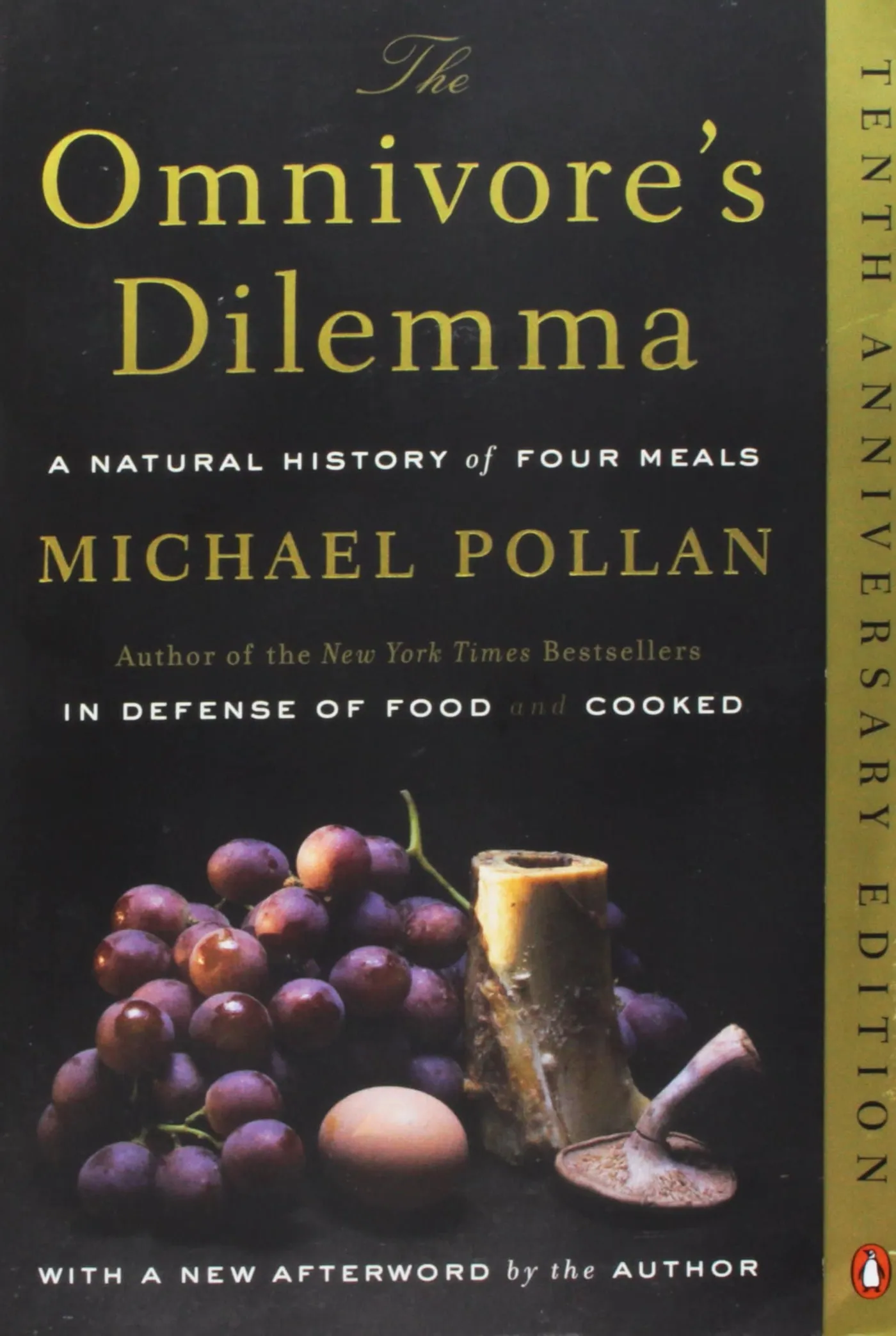 Cover of The Omnivore's Dilemma by Michael Pollan.