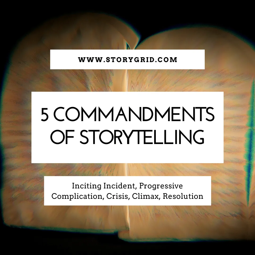 The Five Commandments of Storytelling