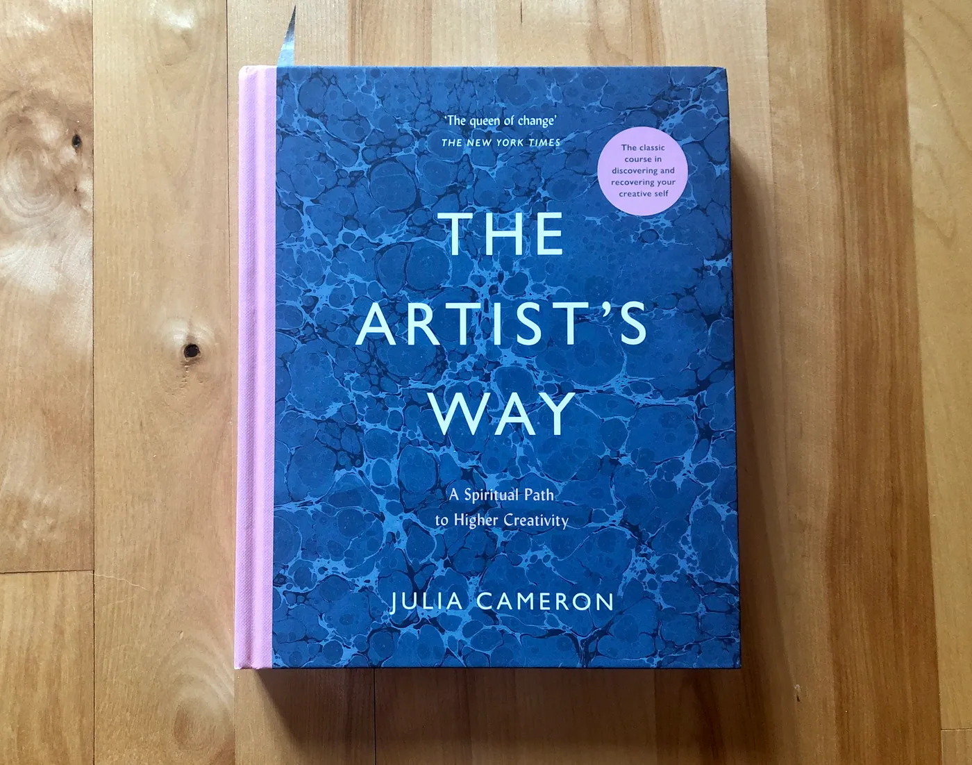 Cover of The Artist's Way by Julia Cameron, 25th Anniversary Edition.