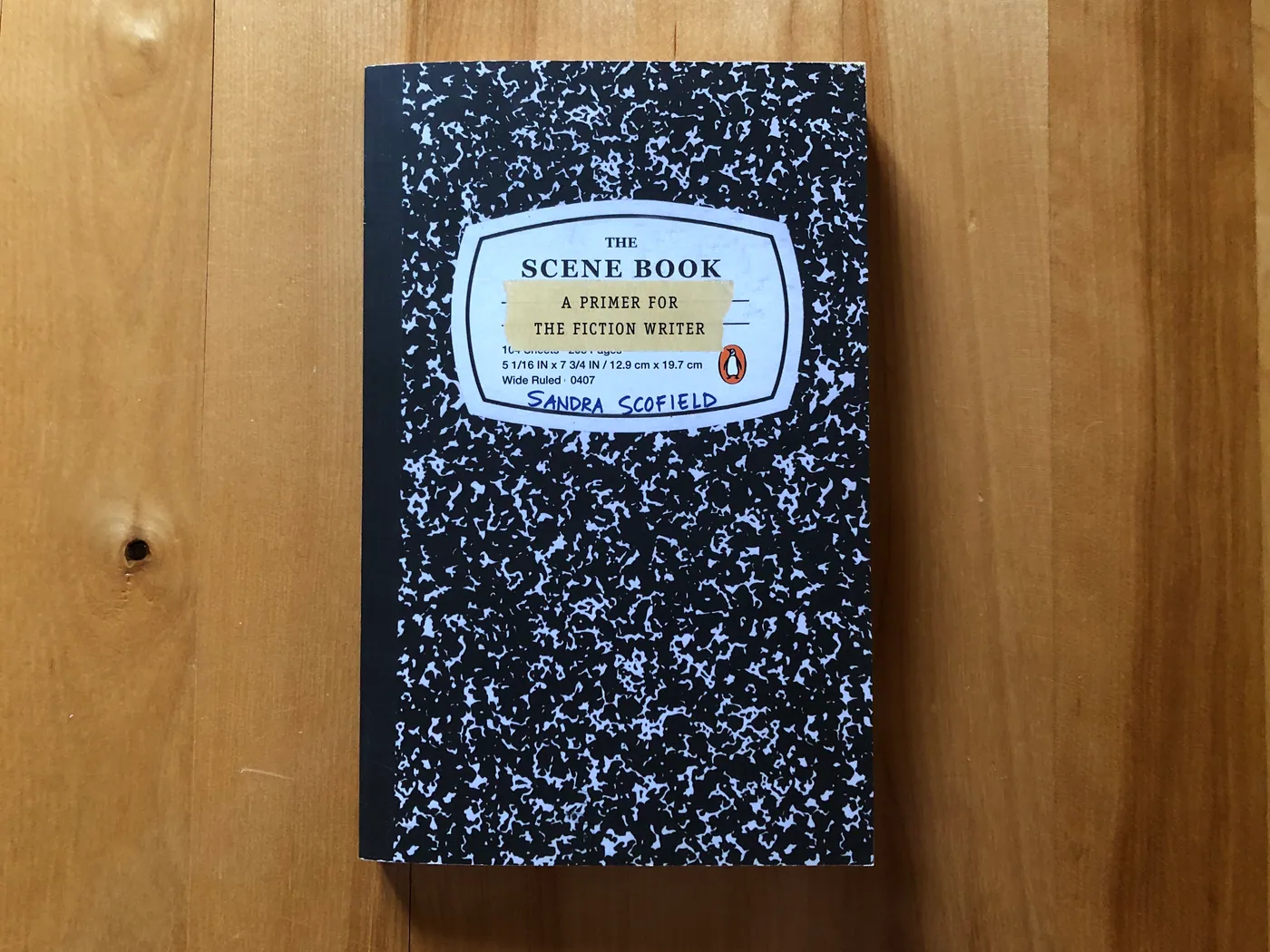 Cover of The Scene Book: A Primer for the Fiction Writer by Sandra Scofield.