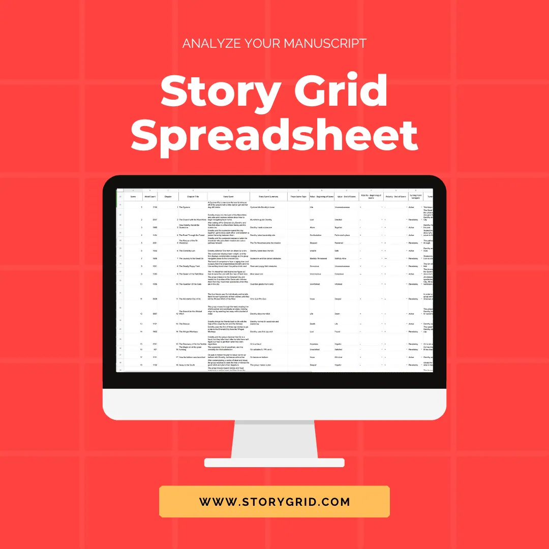 The Story Grid Spreadsheet: Analyzing Your Manuscript Scene-by-Scene