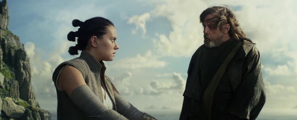 Rey and Luke